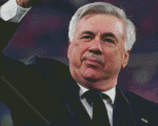 Carlo Ancelotti Diamond Painting