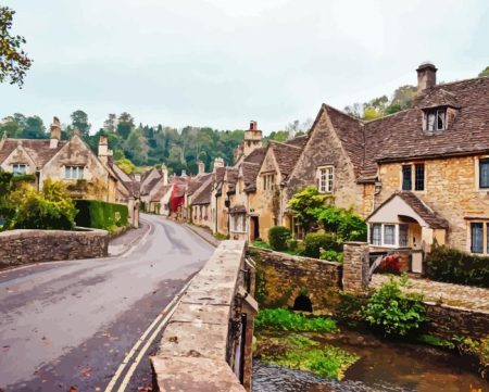 Castle Combe Diamond Painting