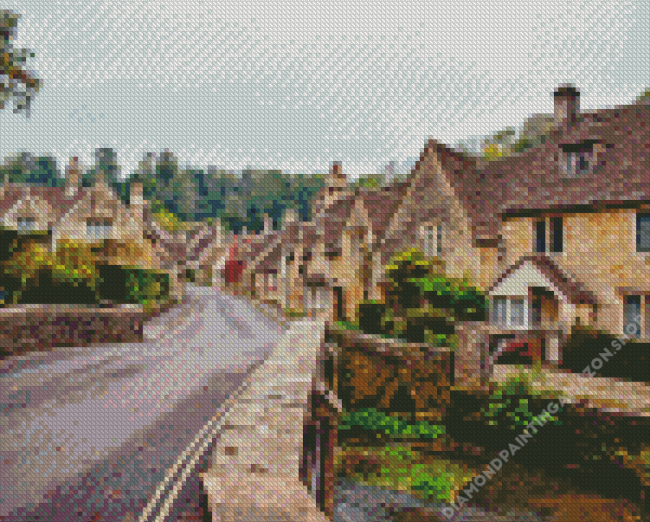 Castle Combe Diamond Painting