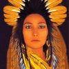 Cherokee Indian Woman Diamond Painting