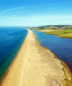 Chesil Beach Diamond Painting