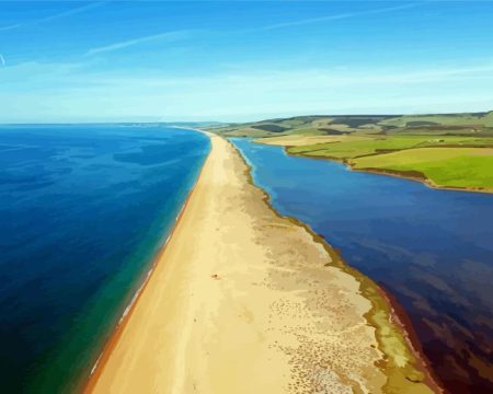 Chesil Beach Diamond Painting