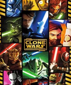 Clone Wars Poster Diamond Painting