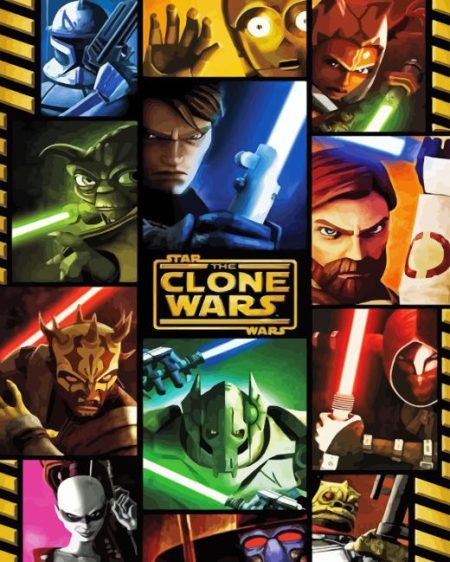 Clone Wars Poster Diamond Painting
