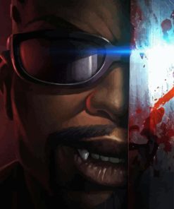 Close Up Blade Marvel Diamond Painting