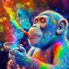 Colorful Monkey Diamond Painting