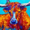 Colorful Longhorn Diamond Painting