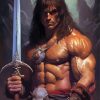 Conan The Barbarian Diamond Painting