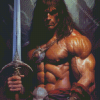 Conan The Barbarian Diamond Painting