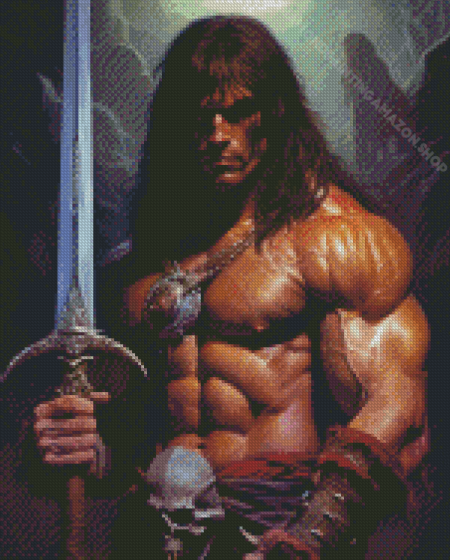 Conan The Barbarian Diamond Painting