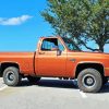 Copper Colored Truck Diamond Painting