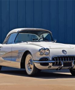 Corvette 58 Car Diamond Painting