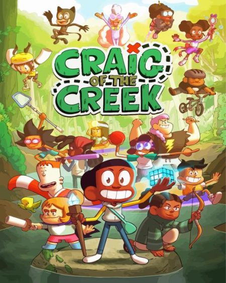 Craig Of The Creek Poster Diamond Painting