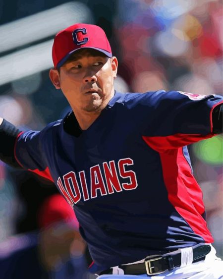 Daisuke Matsuzaka Diamond Painting