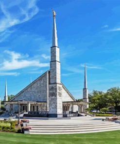 Dallas Temple Diamond Painting