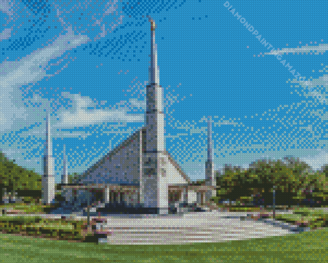 Dallas Temple Diamond Painting