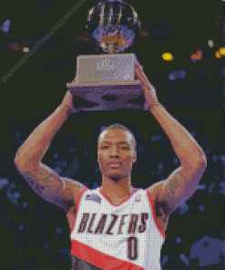 Damian Lillard Diamond Painting