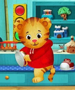 Daniel Tiger Diamond Painting