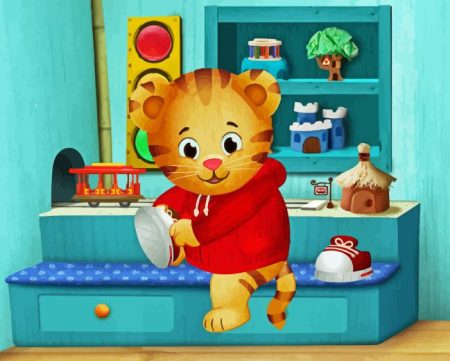 Daniel Tiger Diamond Painting