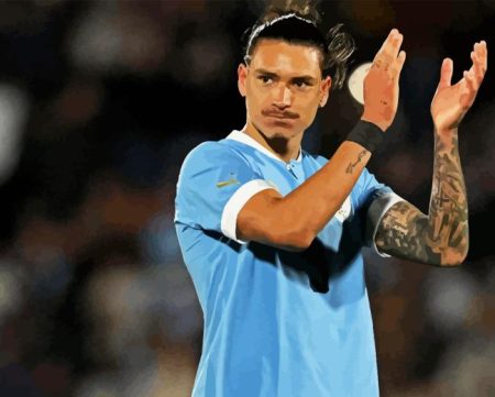 Darwin Nunez Diamond Painting