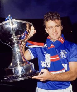 Davie Cooper Player Diamond Painting