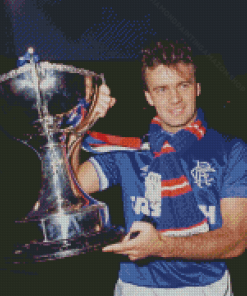 Davie Cooper Player Diamond Painting