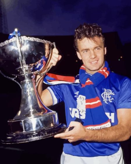 Davie Cooper Player Diamond Painting