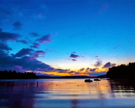 Deep Creek Lake Diamond Painting