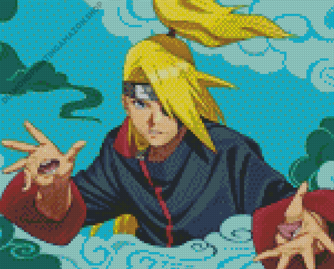 Deidara Anime Diamond Painting