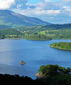 Derwent Water Landscape Diamond Painting