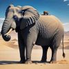 Desert Elephant Diamond Painting