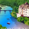 Dordogne Poster Diamond Painting