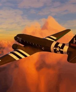 Douglas C47 Skytrain Diamond Painting