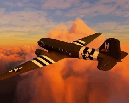 Douglas C47 Skytrain Diamond Painting