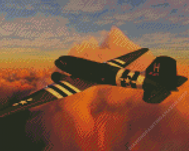 Douglas C47 Skytrain Diamond Painting