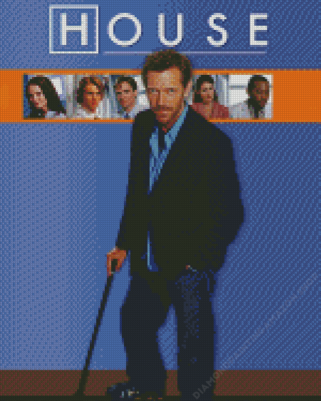 Dr House Serie Diamond Painting
