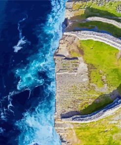 Dun Aonghasa Aran Islands Diamond Painting