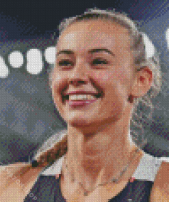 Dutch Hurdler Nadine Visser Diamond Painting