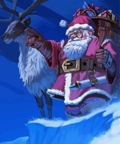 Dwarf Santa Diamond Painting