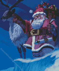 Dwarf Santa Diamond Painting