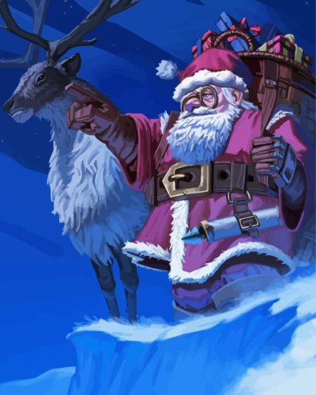 Dwarf Santa Diamond Painting