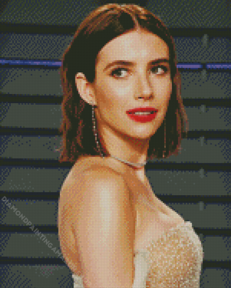 Emma Roberts Diamond Painting