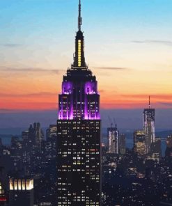 Empire State Building Diamond Painting