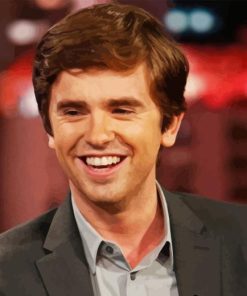 English Freddie Highmore Diamond Painting