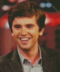 English Freddie Highmore Diamond Painting