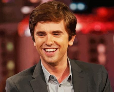 English Freddie Highmore Diamond Painting