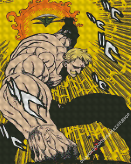 Escanor Anime Character Diamond Painting