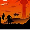 Fallout New Vegas Poster Silhouette Diamond Painting