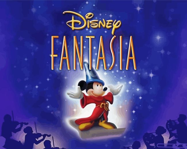 Fantasia Mickey Mouse Diamond Painting