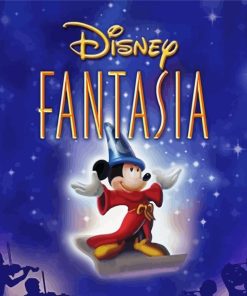 Fantasia Mickey Mouse Diamond Painting